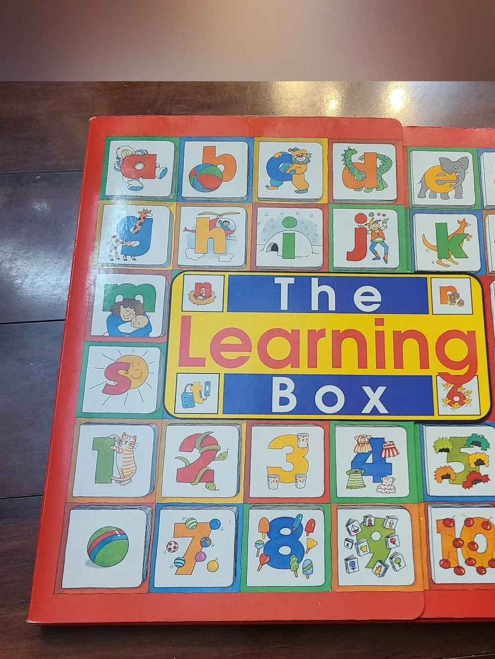 The Learning Box Alphabet & Numbers Educational Toy, Illustrated Mini-Books 1998